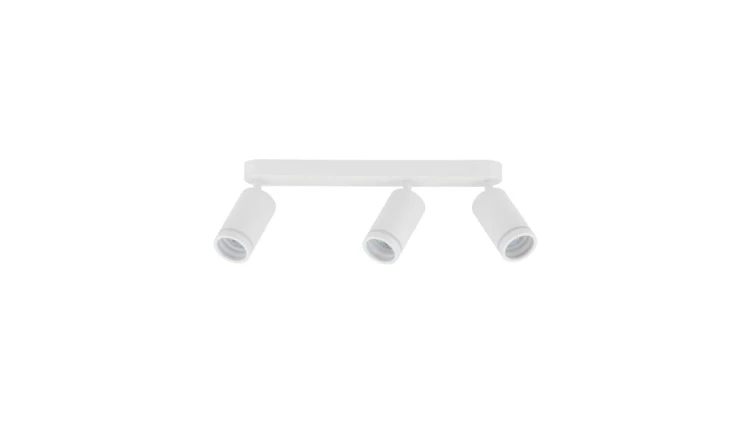 Lampa sufitowa biała 3x reflektorki na listwie JET WHITE 3*GU10 6915 TK Lighting