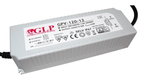 GPV-120-12 Zasilacz LED 120W 12V/10A IP67 hermetyczny