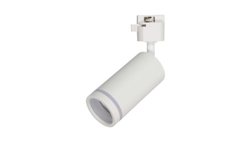 Lampa reflektor na szynę biały 1 fazowy TRACER GU10 WHITE RING 6898 TK Lighting