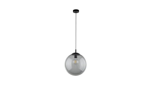 Lampa wisząca grafitowy klosz-kula 35cm średnicy ESME 1xE27 5380 TK Lighting