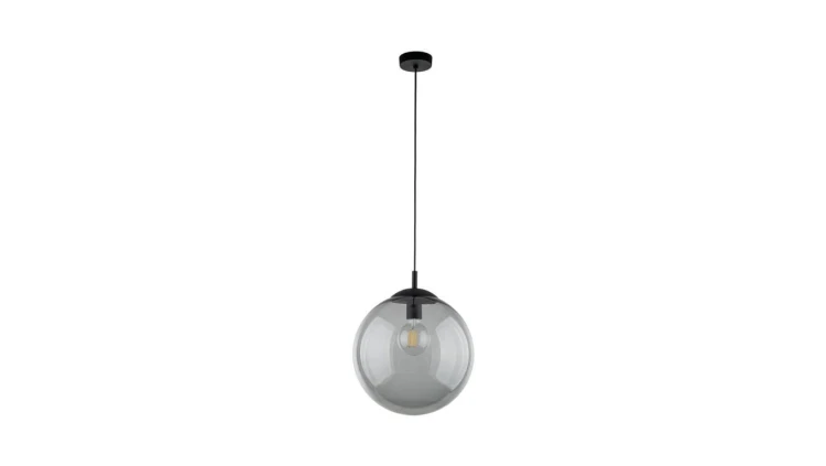 Lampa wisząca grafitowy klosz-kula 35cm średnicy ESME 1xE27 5380 TK Lighting