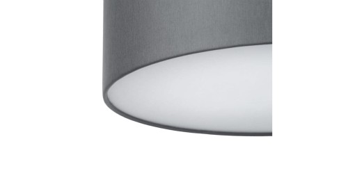 Lampa sufitowa Kwadrat ULTIMO BLACK 2xE27 40cm MLP7336 Milagro