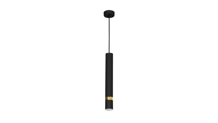 Lampa wisząca JOKER BLACK/GOLD 1xGU10 MLP6079 Milagro