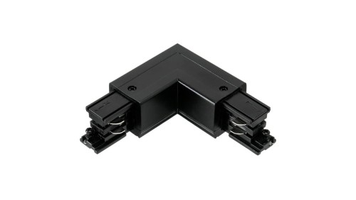 Konektor 90 stopni do LUXSYSTEM-3F black czarny PRAWY