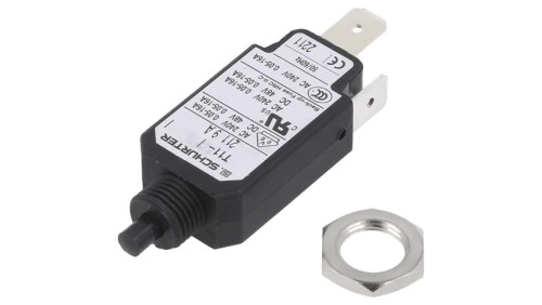 T11-211-9A Wyłącznik nadprądowy Iznam: 9A Uznam: 240VAC 48VDC SPST Bieguny: 1