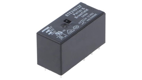 RTE24012F Przekaźnik elektromagnetyczny DPDT Ucewki: 12VDC, 8A/250VAC