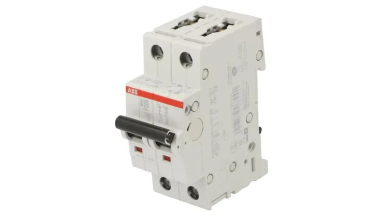 S202-C10 Wyłącznik nadprądowy 230/400VAC, Iznam: 10A Bieguny: 2, 6kA IP20