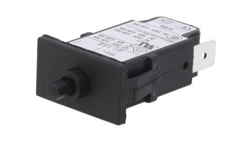T11-611-1.6A Wyłącznik nadprądowy Iznam: 1,6A Uznam: 240VAC 48VDC SPST Bieguny: 1