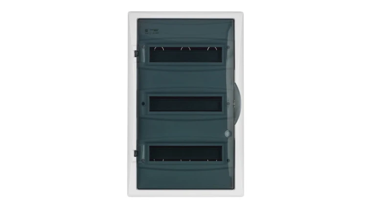 Rozdzielnica modułowa 3x12 p/t ECONOMIC BOX RP 3/36 drzwi transparentne (N+PE) lP40 2516-01