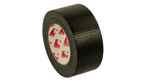 Taśma naprawcza Duct Tape 50mm x 50m zbrojona wodoodporna SCAPA 3160 czarna
