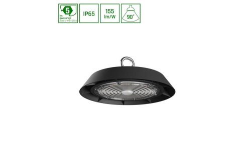 Oprawa PLATEO 3 HIGH BAY 100W NW 230V 90ST IP65 IK09 250X120MM CZARNY 5 LAT GW. 1-10V