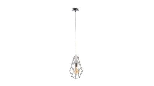 Lampa wisząca loftowa 1xE27 LEX SILVER