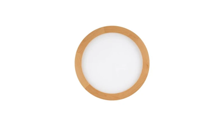 Lampa sufitowa okrągła średnica 30cm drewniana AQUA WOOD BUK 24W LED 18004 TK Lighting
