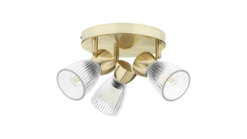 Lampa sufitowa BEST GOLD 3xE14 (round) ML9977 Milagro
