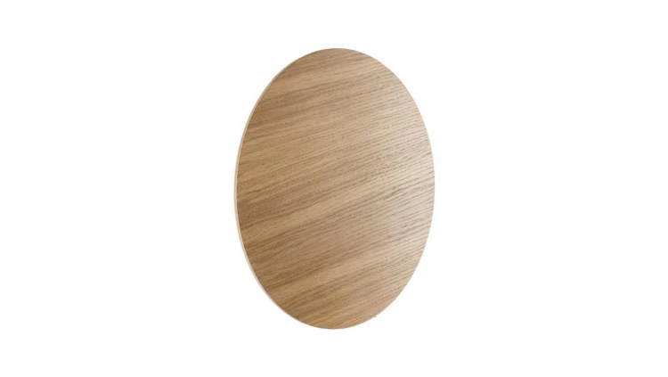 Kinkiet koło LUNA 40cm Czarny / jasne drewno G9 MAX 6W 5449 TK Lighting