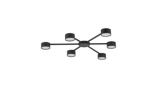 Lampa sufitowa AVIA BLACK 6 – punktowa 4692 TK Lighting