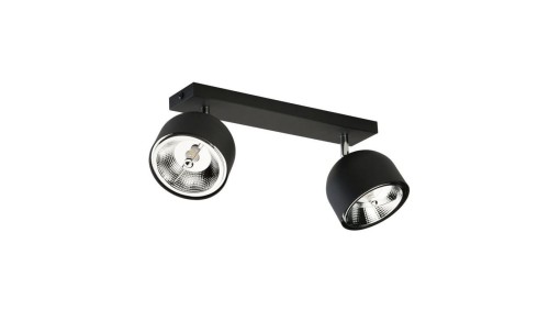 Lampa sufitowa ALTEA BLACK 2 PŁ + żarówki 6518 TK Lighting
