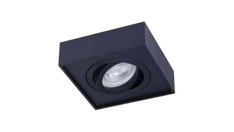 Oprawa Podtynkowa Nusa Square Black ML0046 Milagro