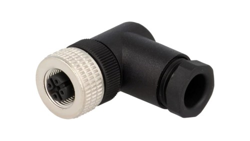 ELWIKA4012PG9 Wtyk M12 PIN: 4 żeńskie kod A-DeviceNet / CANopen na przewód