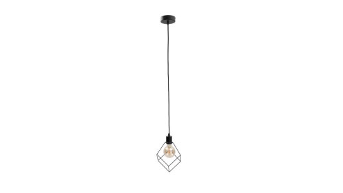 Lampa wisząca loftowa 1xE27 RUBEN BLACK