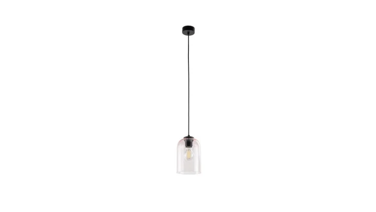 Lampa wisząca różowa ze szklanym kloszem 1xE27 MOLLY PINK 1 10296 TK Lighting