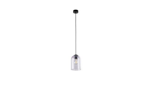 Lampa wisząca z fioletowym, szklanym kloszem MOLLY PURPLE 1 10299 TK Lighting