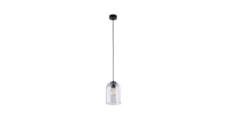 Lampa wisząca z fioletowym, szklanym kloszem MOLLY PURPLE 1 10299 TK Lighting