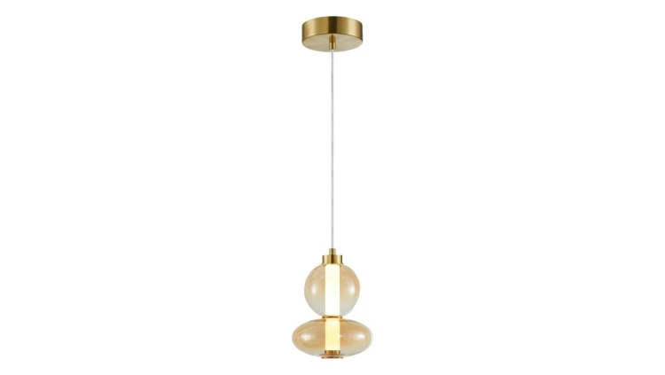 Lampa wisząca DAPHNE AMBER 12W ML0345 Milagro