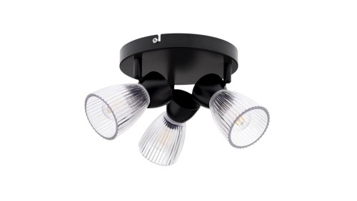 Lampa sufitowa BEST BLACK 3xE14 (round) ML9973 Milagro