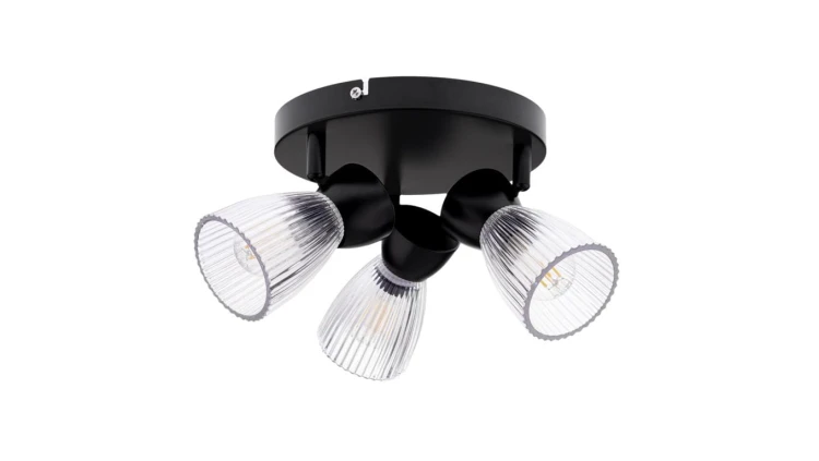 Lampa sufitowa BEST BLACK 3xE14 (round) ML9973 Milagro