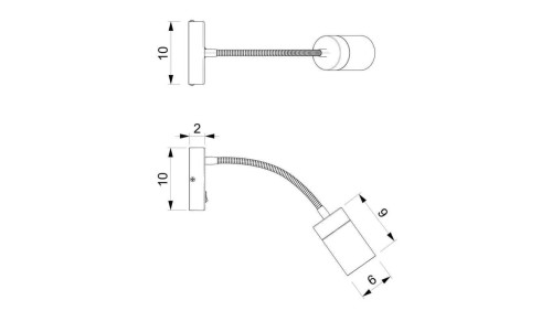 Lampa wisząca beżowa z rodziny ZOE S idealna do nowoczesnych wnętrz 10172 TK Lighting