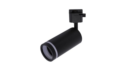 Lampa reflektor na szynę czarny 1 fazowy TRACER GU10 BLACK RING 6897 TK Lighting