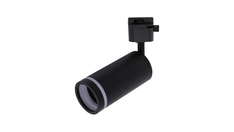 Lampa reflektor na szynę czarny 1 fazowy TRACER GU10 BLACK RING 6897 TK Lighting