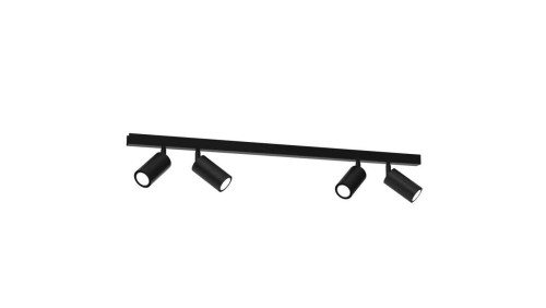 Lampa sufitowa HUDSON BLACK 4xGU10 MLP8797 Milagro