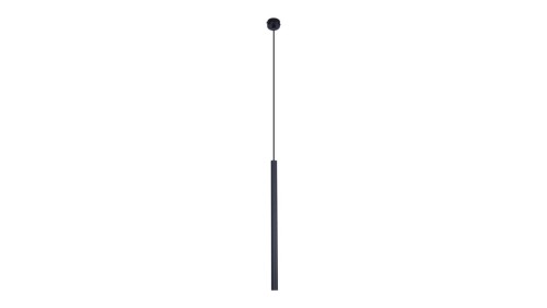 Lampa wisząca GELATO prosta tuba zwis w kolorze czarnym na żarówkę G9 K-4860 Kaja Lighting