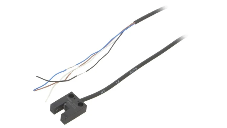 BS3-U1M-P Czujnik fotoelektryczny o zasięgu 5mm, PNP, DARK-ON, LIGHT-ON, 50mA