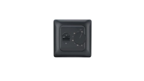 Elektroniczny manualny termostat MST-10, czarny