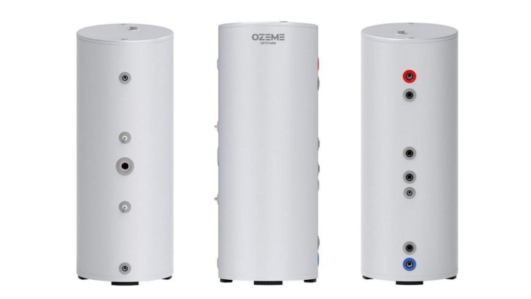 OZEME OPTITANK 300L1 Zasobnik CWU 300 ltr. Podgrzewacz z powiększoną wężownicą do pomp ciepła, kolektorów słonecznych i kotłów