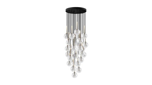 Lampa wisząca NILOS BLACK GOLD 26 10099 TK Lighting
