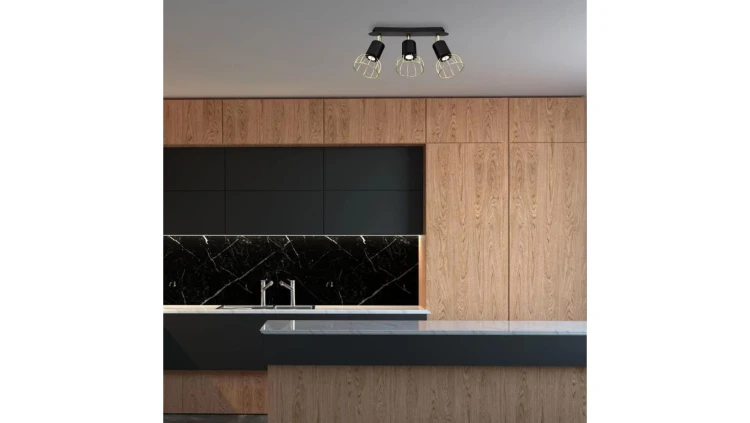 Lampa sufitowa HELIX GOLD 4 PŁ 4688 TK Lighting
