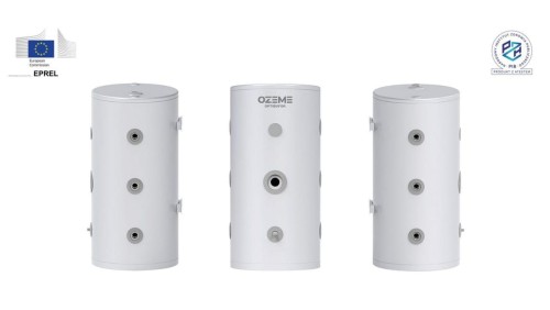 OZEME OPTIBUFOR 80 Zasobnik buforowy emaliowany 80 ltr (Bufor CO) + 4 kotwy montażowe