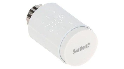 Bezprzewodowa głowica termostatyczna (zasilanie 2 x 1,5 V AA (LR6) UWAGA: urządzenie sprzedawane bez baterii) SATEL BE WAVE