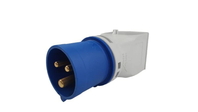 Marlanvil Adapter kempingowy wtyczka CEE 16A na 13A 250V gniazdo brytyjski standard przejściówka IP20 4654 6.8216.UK