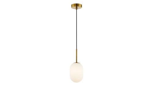 Lampa wisząca ALIAS GOLD 1xE14 fi 120 ML0317 Milagro