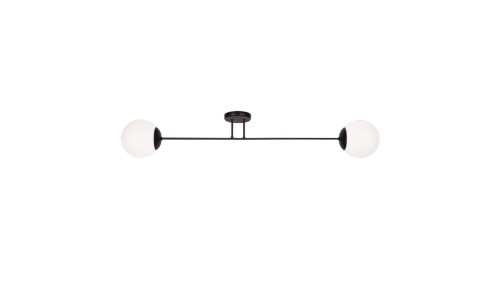 Lampa sufitowa SAVOY, szklane klosze kule na asymetrycznych ramionach K-4923 Kaja Lighting