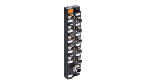 Koncentrator pasywny miniaturowy aktuator/sensor LED porty 10xM8 / złącze M12 męskie na kabel sterujący ASBSM 10/LED 3