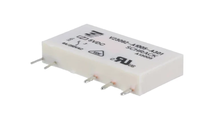 V23092A1005A301 Przekaźnik elektromagnetyczny SPDT Ucewki: 5VDC 6A/250VAC