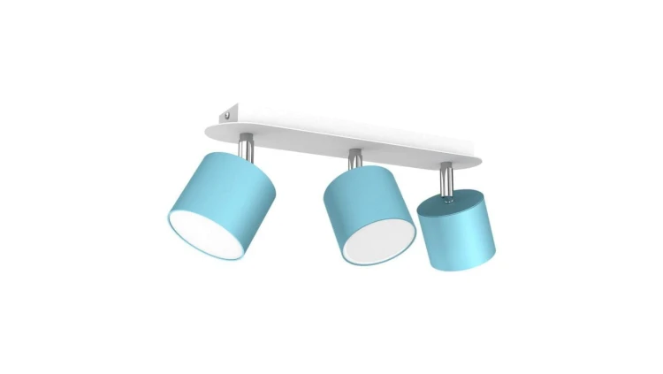 Lampa sufitowa DIXIE BLUE 3xGX53 MLP7606 Milagro
