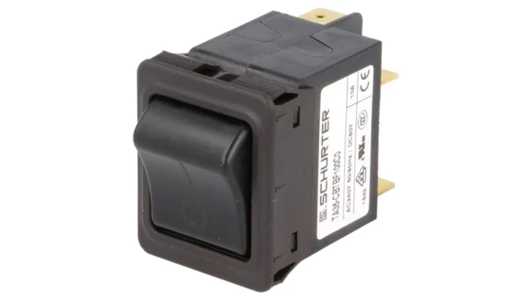 TA35-CBTBF100C0 Wyłącznik nadprądowy Iznam: 10A Uznam: 240VAC 60VDC DPST Bieguny: 2
