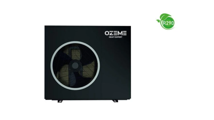 OZEME HEAT EXPERT 15 PRO Inwerterowa Pompa Ciepła, R290, Monoblok, WiFI, Smart Defrost, Smart Grid, RAL7043 Grafit Matt